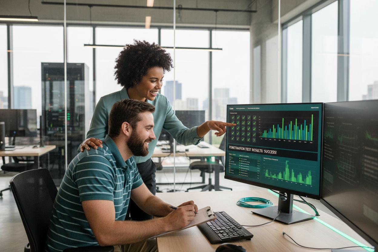 cybersecurity team success office