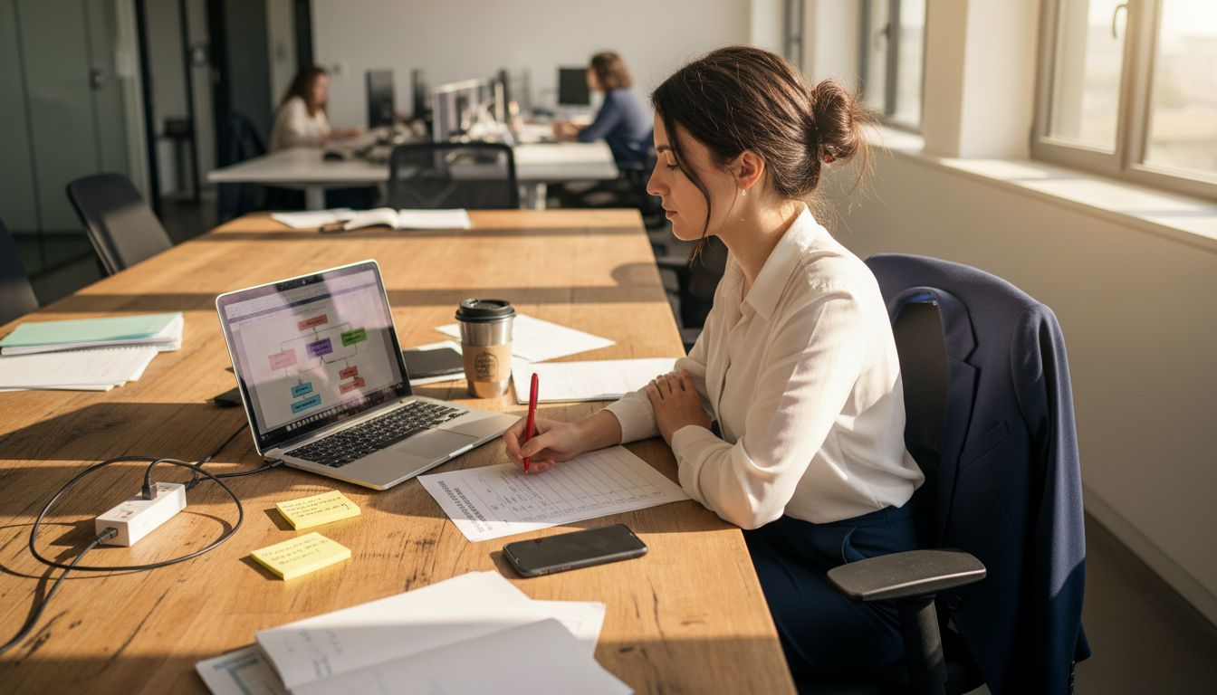 Analista che aggiorna le procedure operative relative alla gestione dei dati in cloud.