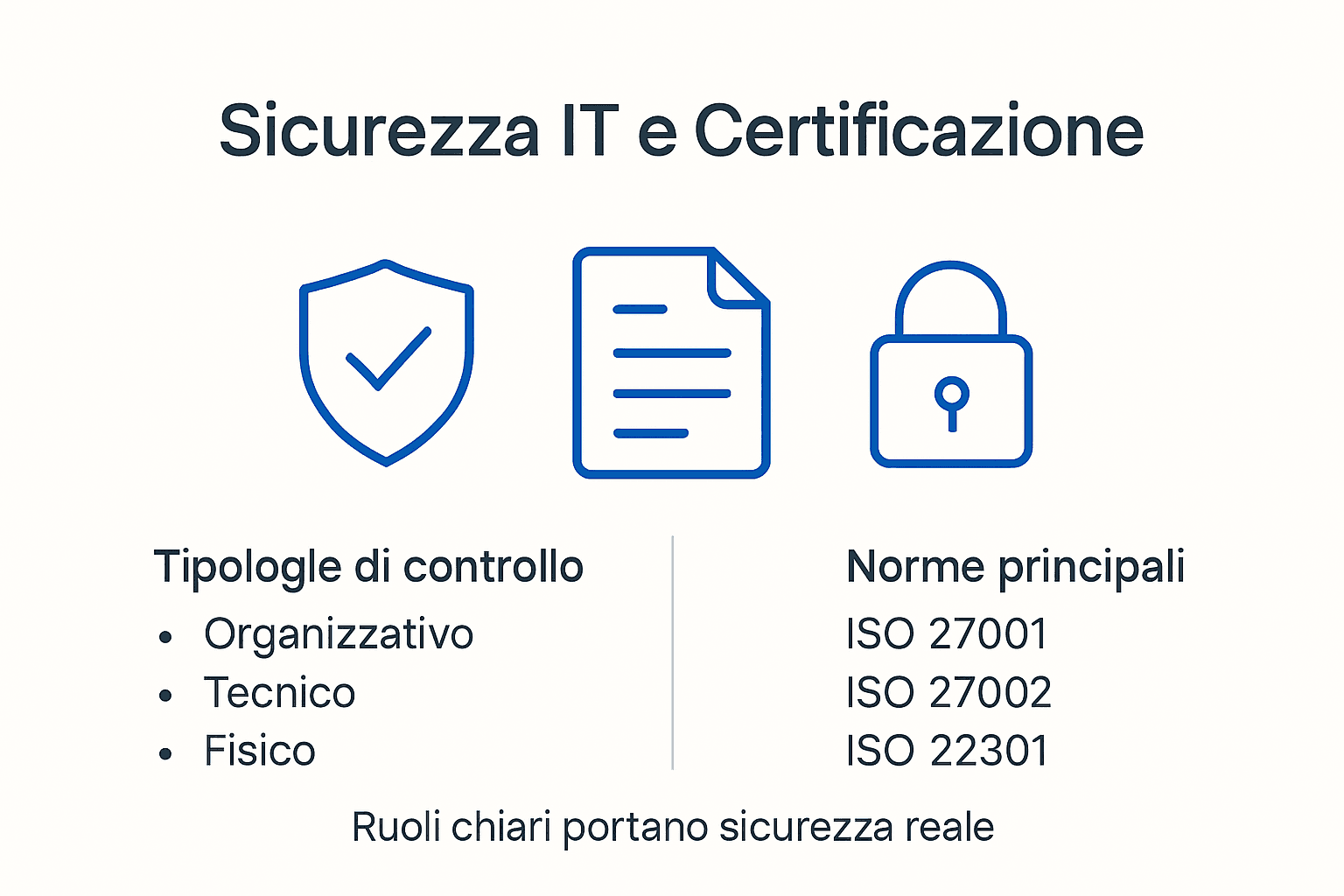 Infografica sui principali termini della sicurezza informatica secondo lo standard ISO