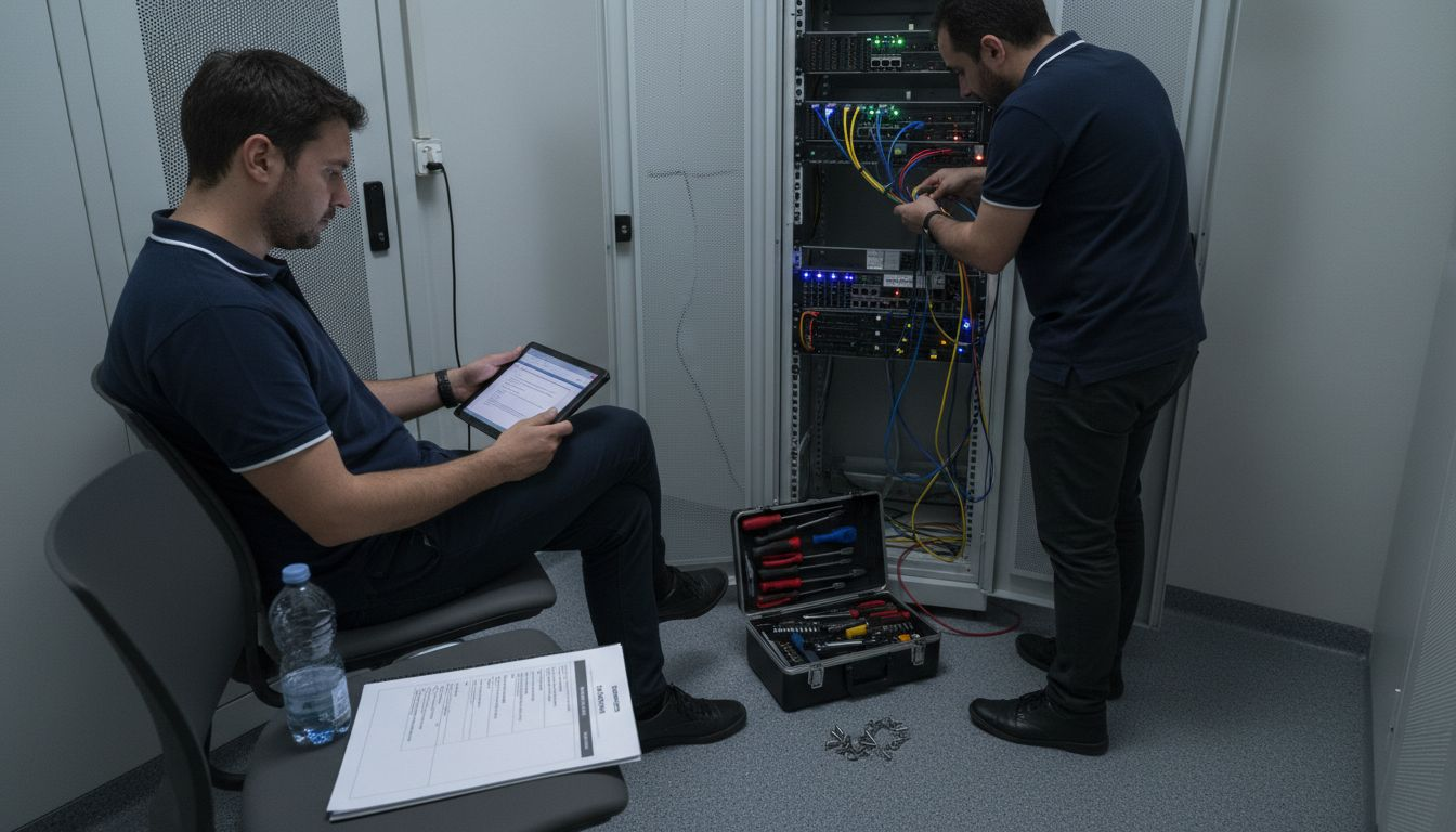 Gli esperti IT analizzano le possibili minacce alla sicurezza informatica.