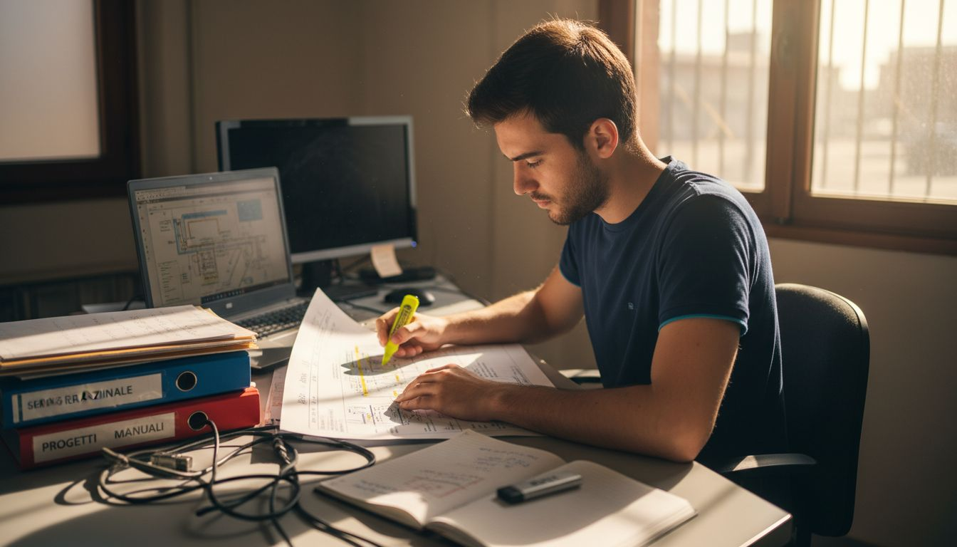 Specialista IT che definisce i confini e le aree di intervento per l’audit del cloud