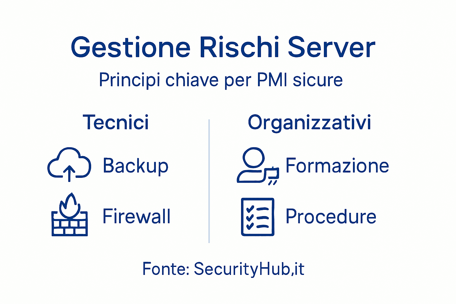 Infografica: come proteggere i server nelle piccole e medie imprese