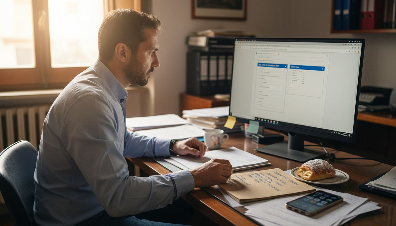 Responsabile IT alle prese con il confronto tra checklist ISO e appunti personali