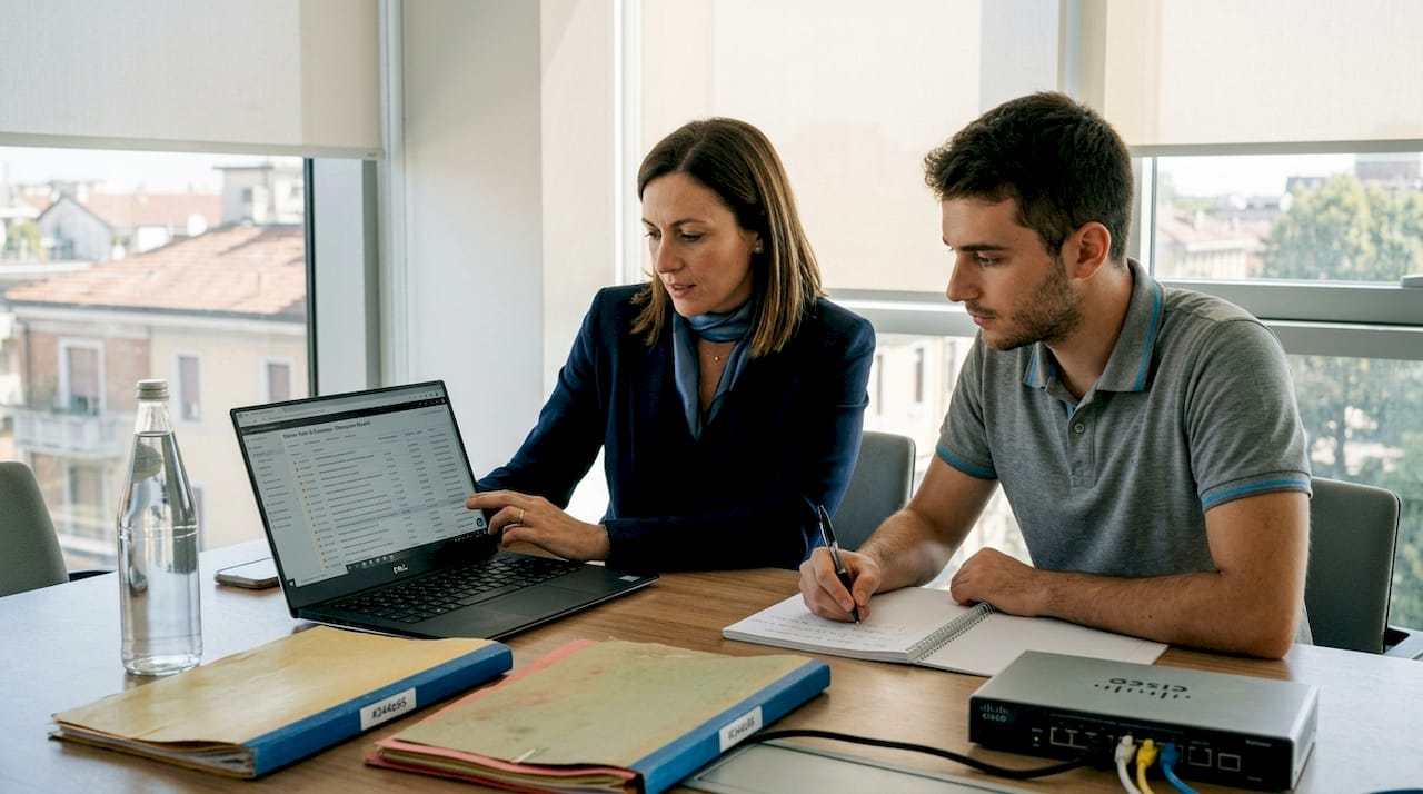 I colleghi delle PMI si occupano di monitorare e valutare gli alert di sicurezza.