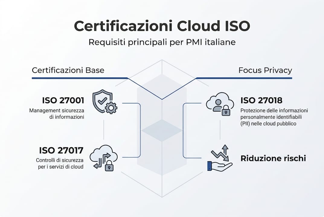 Panoramica sulle certificazioni cloud ISO: cosa sono e quali sono i requisiti fondamentali