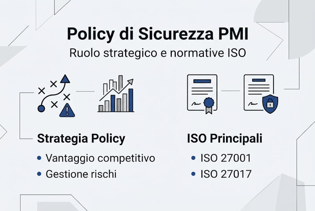 Infografica: come le PMI possono adottare una policy di sicurezza in linea con la normativa ISO