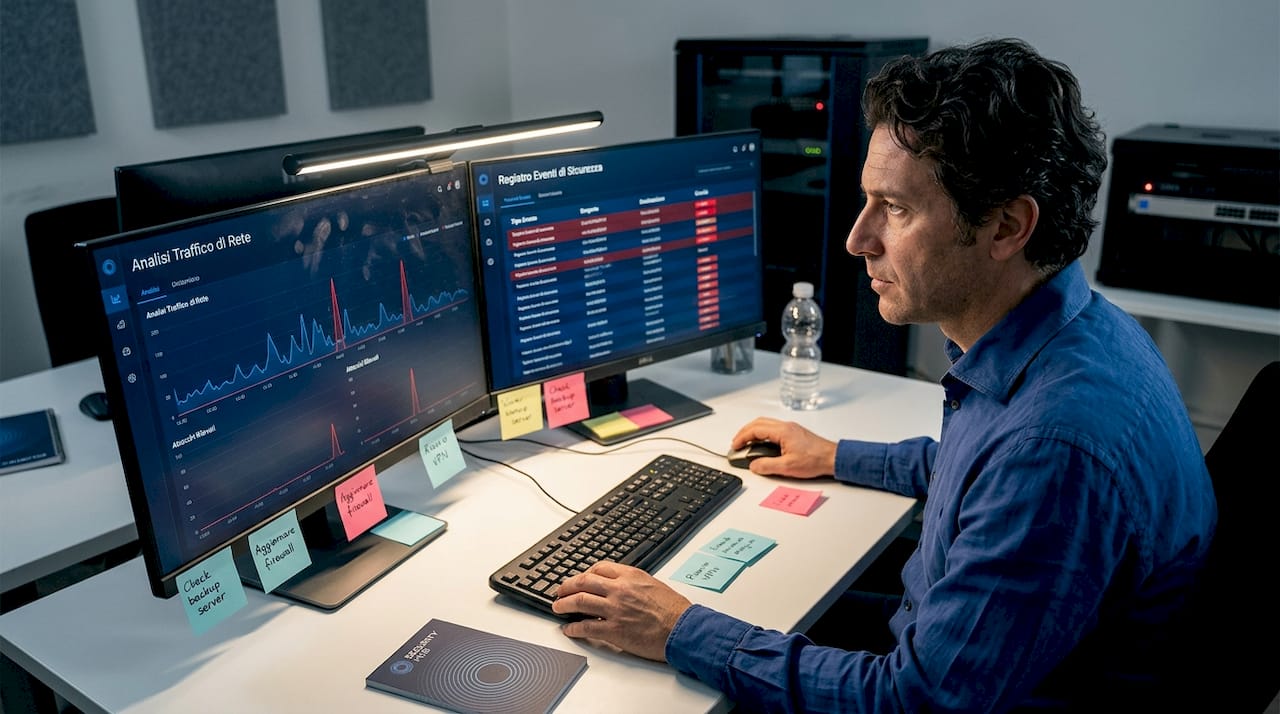 Il responsabile IT si occupa di garantire la sicurezza informatica nelle PMI.