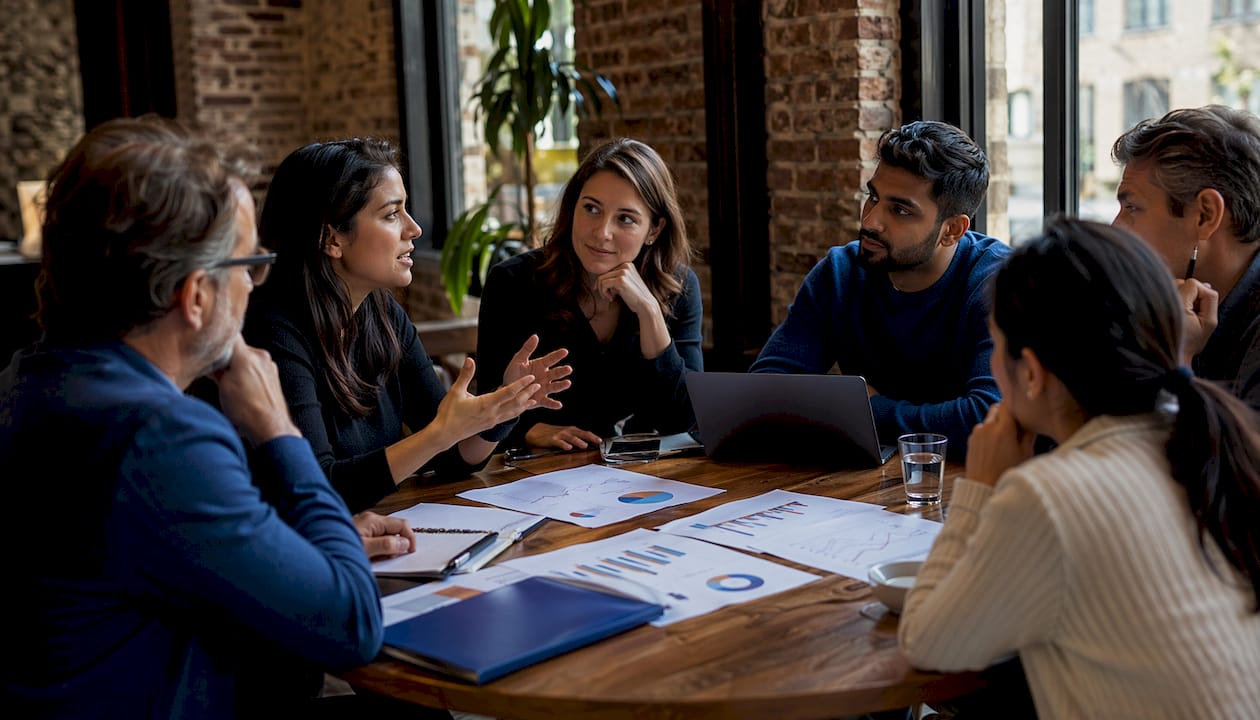 Il team ISMS Cloud si riunisce per il meeting aziendale