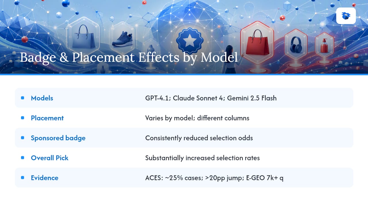 Comparison diagram of AI agents' product selection preferences