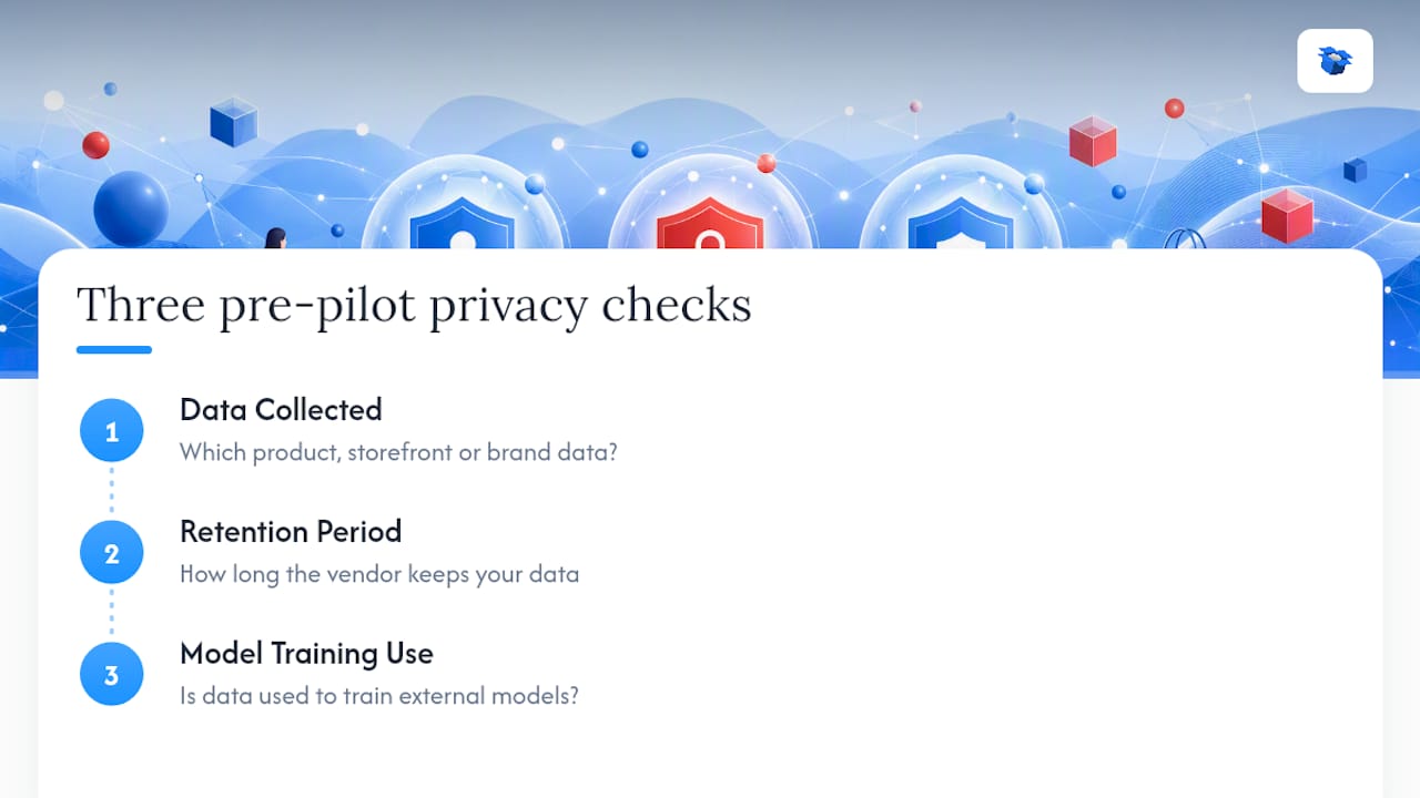 Three-part ecommerce data privacy checklist