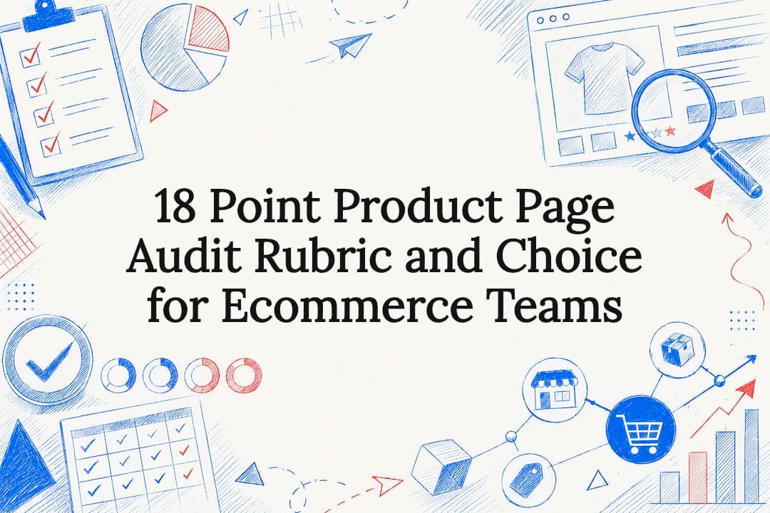 Decorative product page audit title card