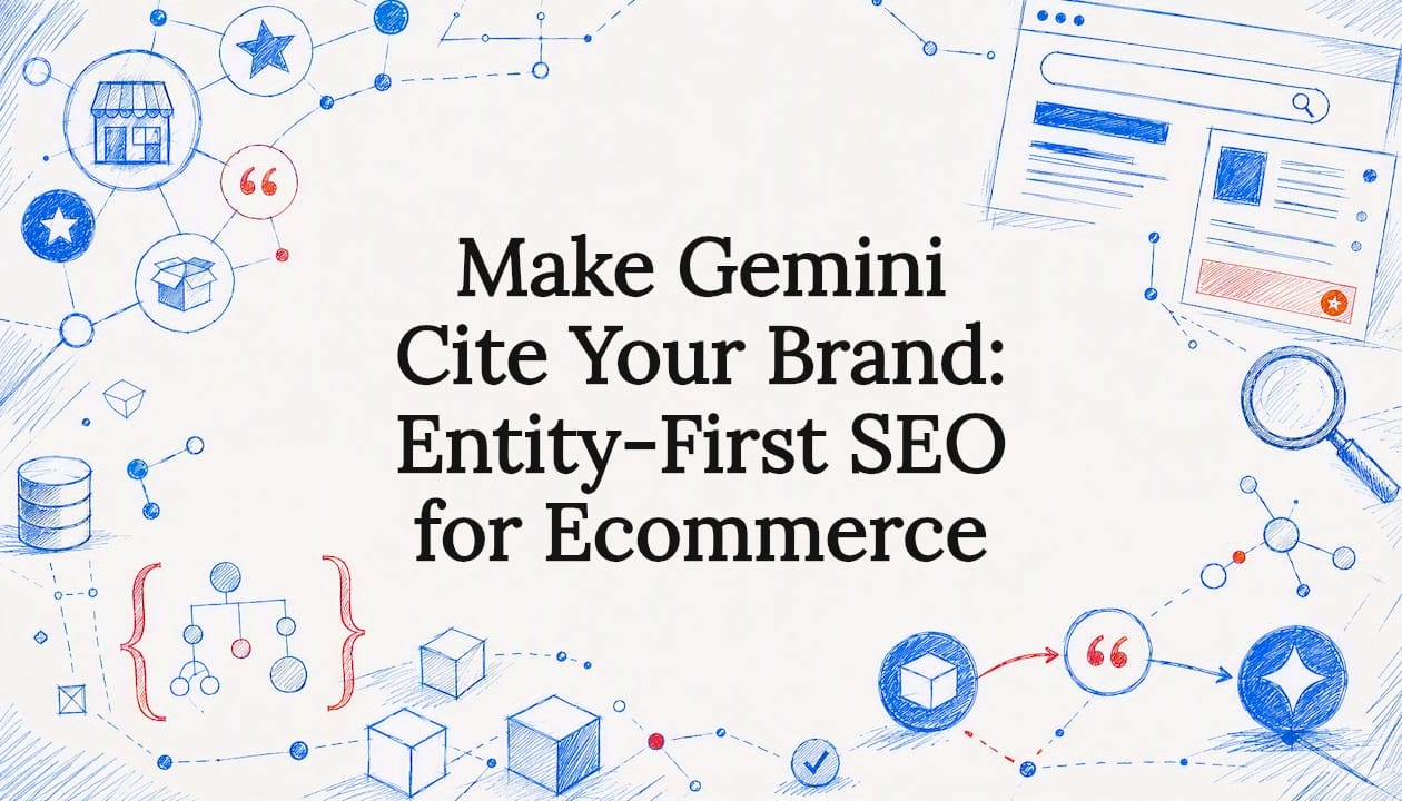Ilustración decorativa de portada sobre Gemini SEO