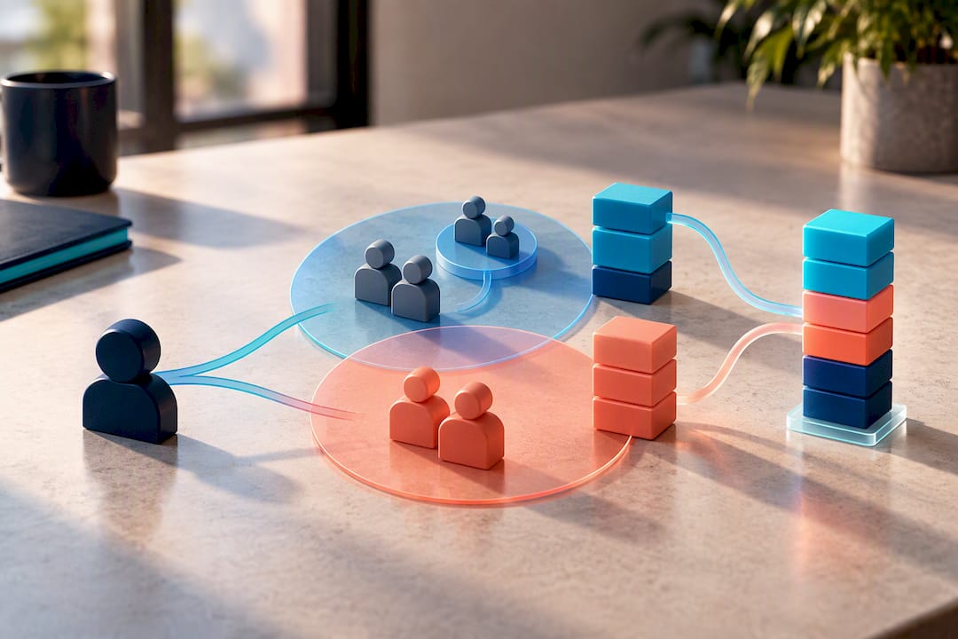 Nested groups stacking inherited permissions