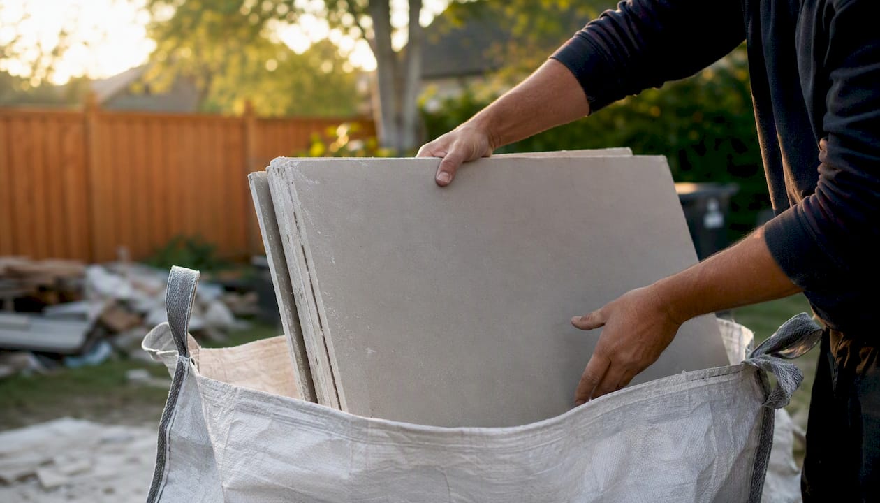 Plasterboard disposal in the UK: the compliant guide