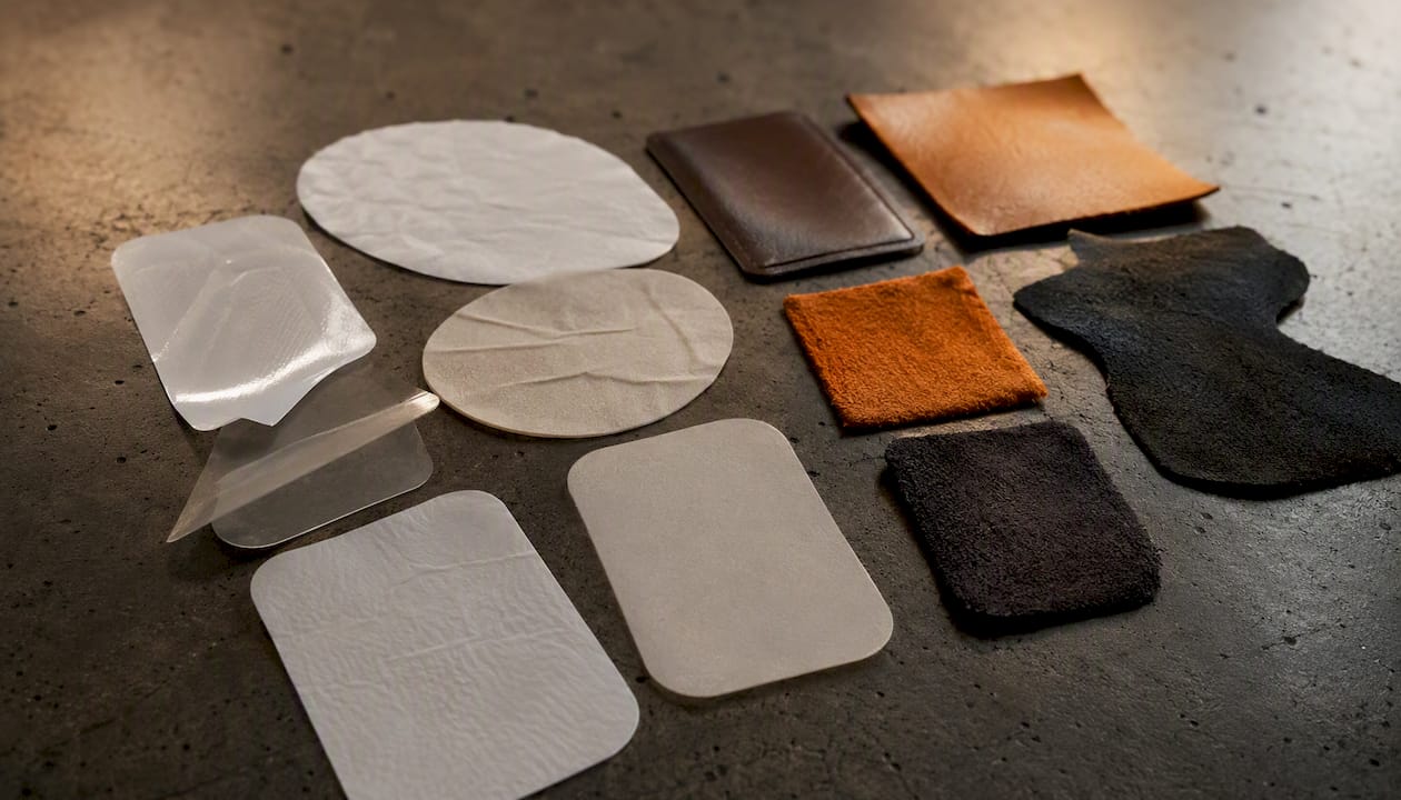 Different heat-activated patch backing materials