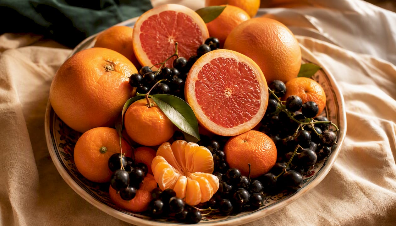 Frisches Obst mit hohem Vitamin-C-Gehalt