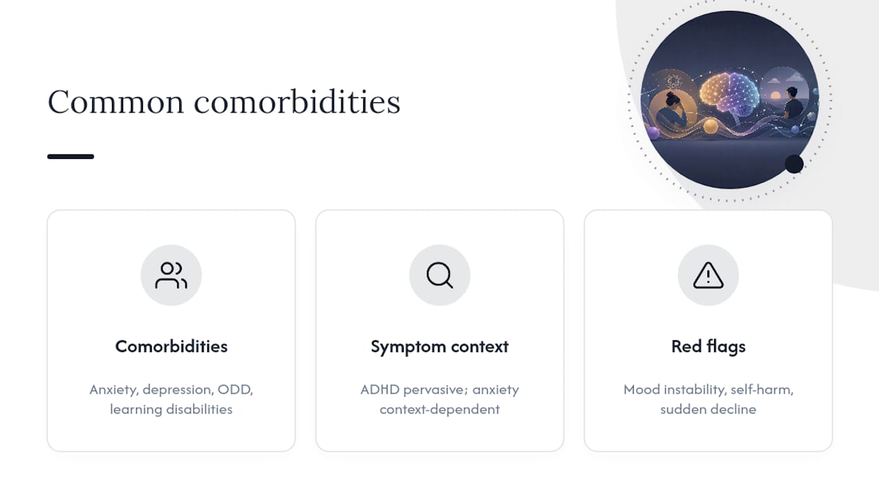 Common comorbidities — overview diagram