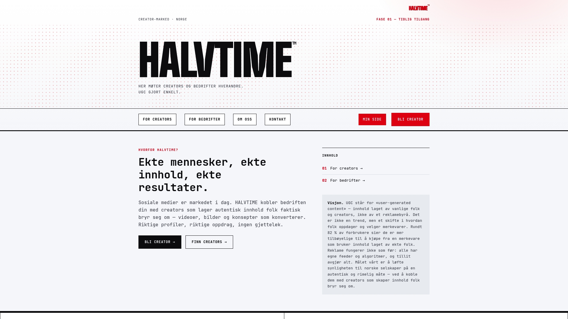 Halvtime