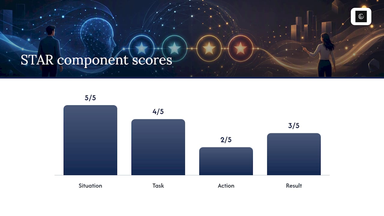 How To Score Your Answers: Scorecard, STAR, And Pattern Detection — overview diagram