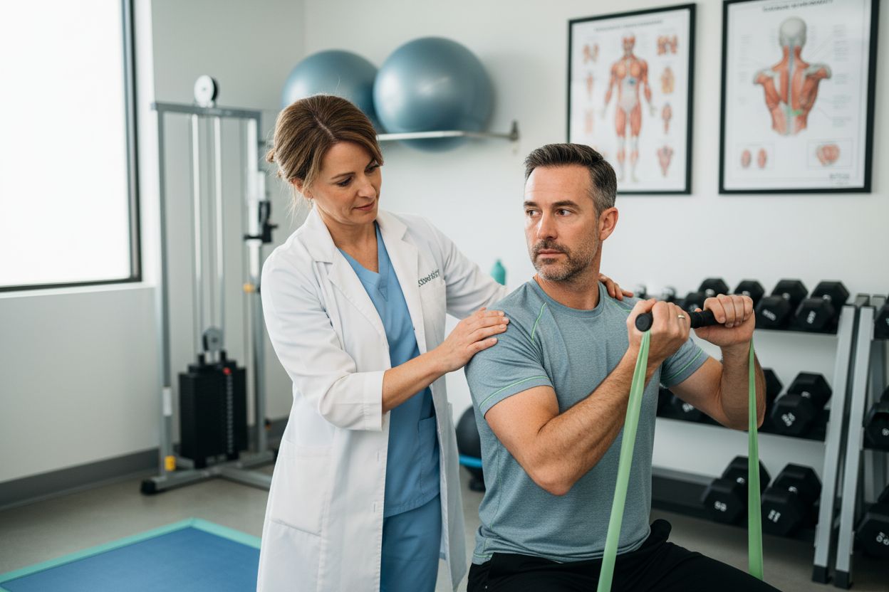 orthopedic rehab session