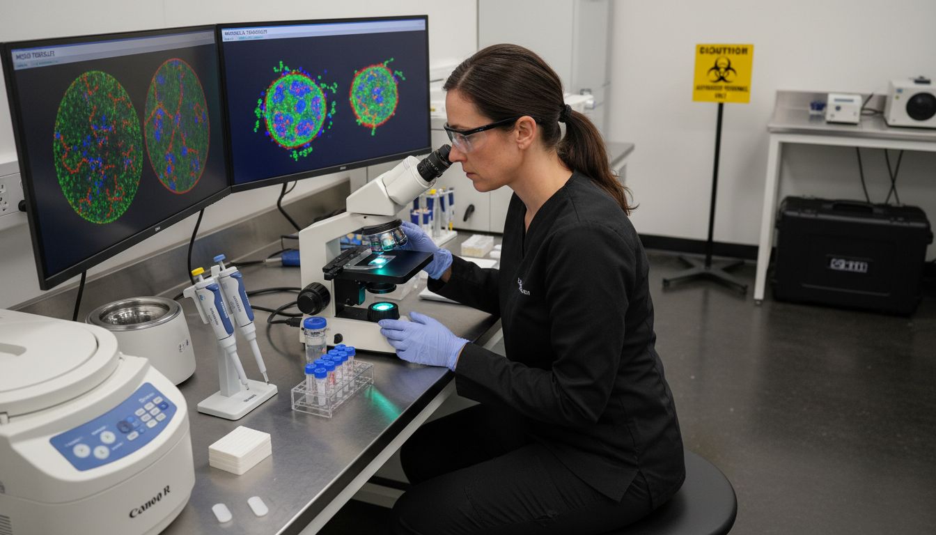 FISH assay laboratory