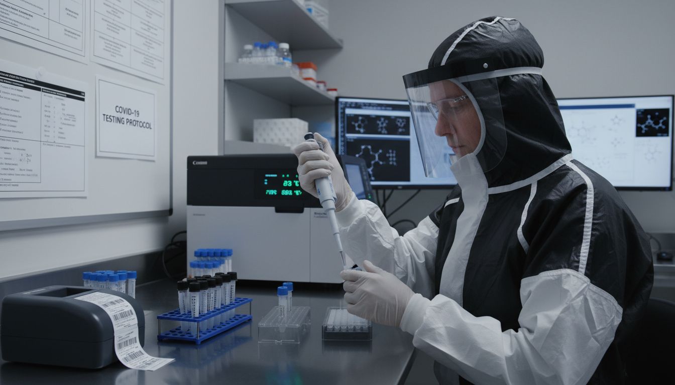 PCR lab testing