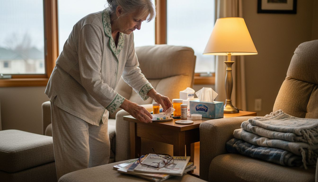 Preparing living space for shoulder surgery recovery