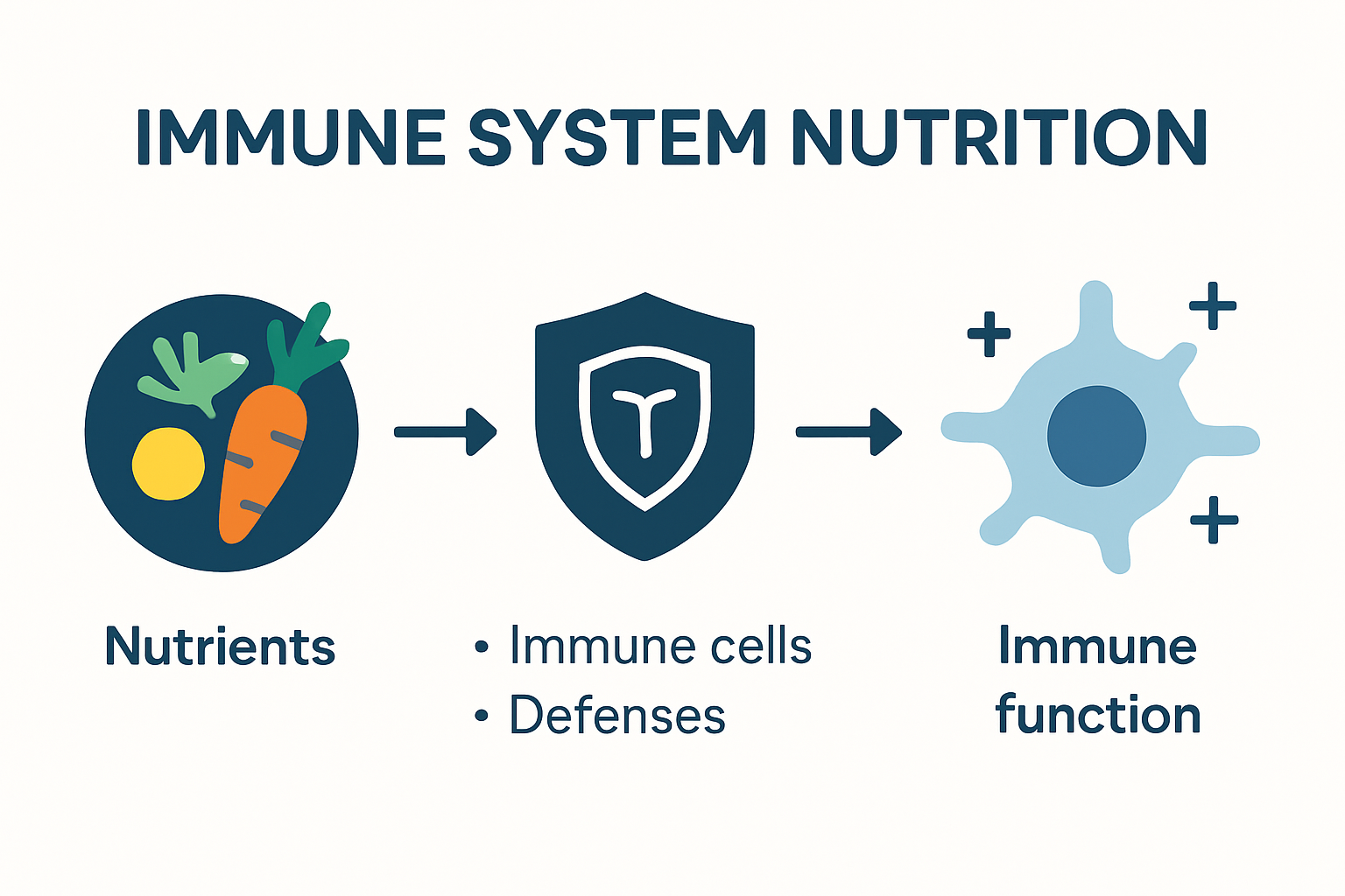 How nutrition fuels and supports immune system function