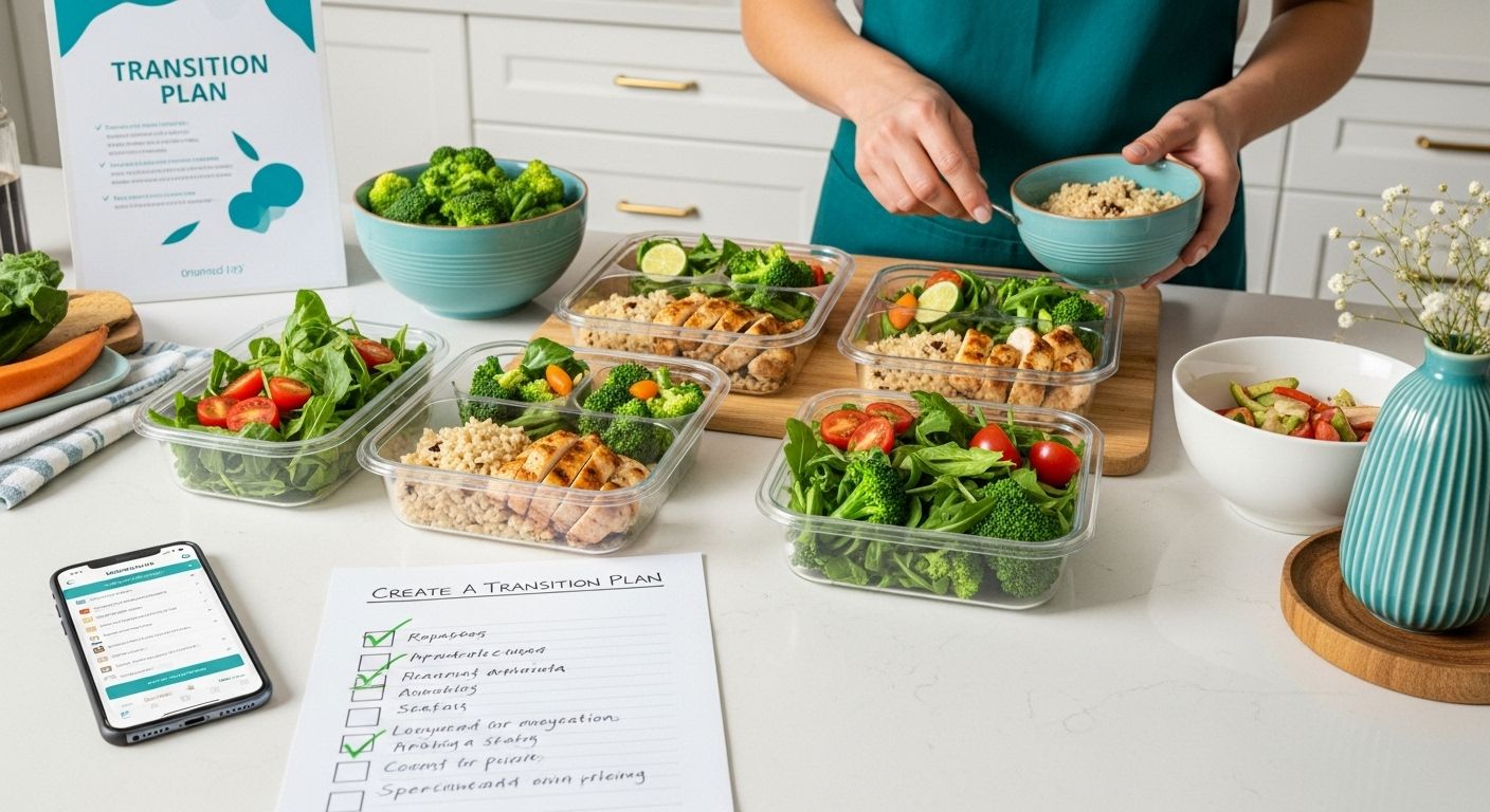 meal prep diet transition