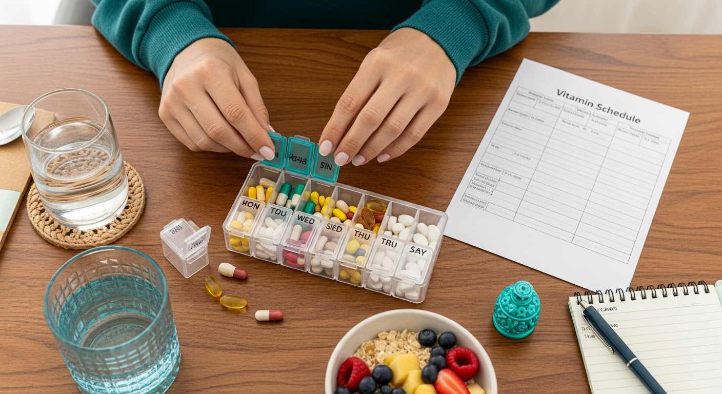 vitamin schedule planning