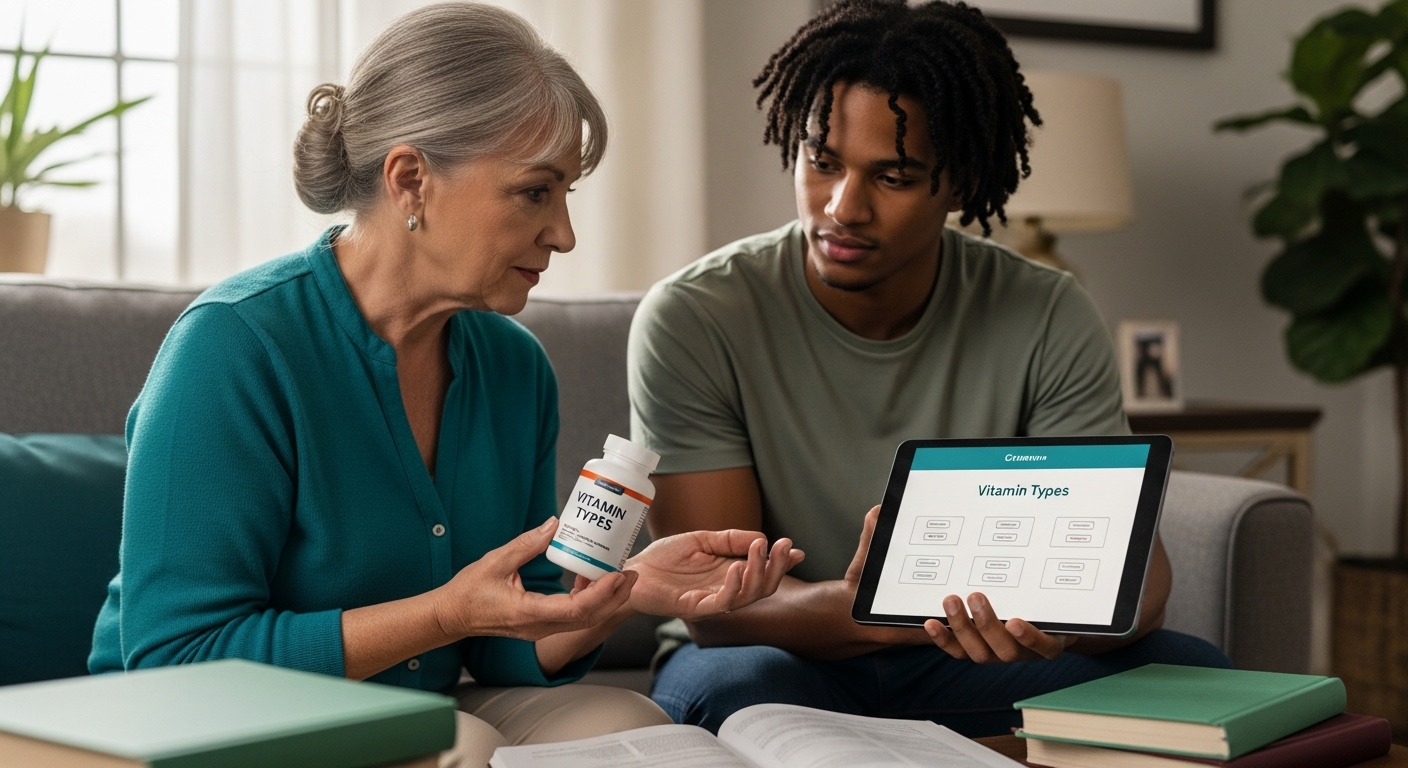 vitamin types sources