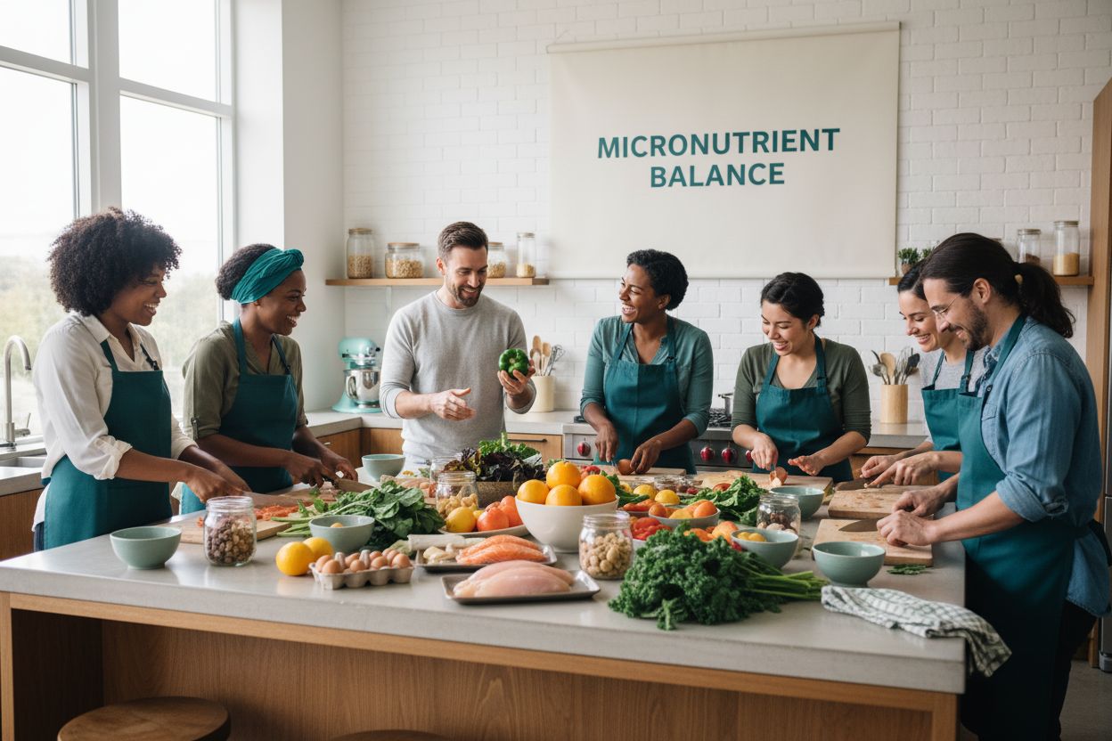 micronutrient balanced meal cooking