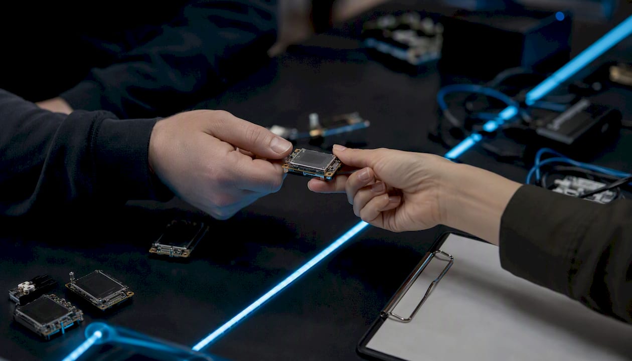 Hands passing AI modules in multi-agent handoff