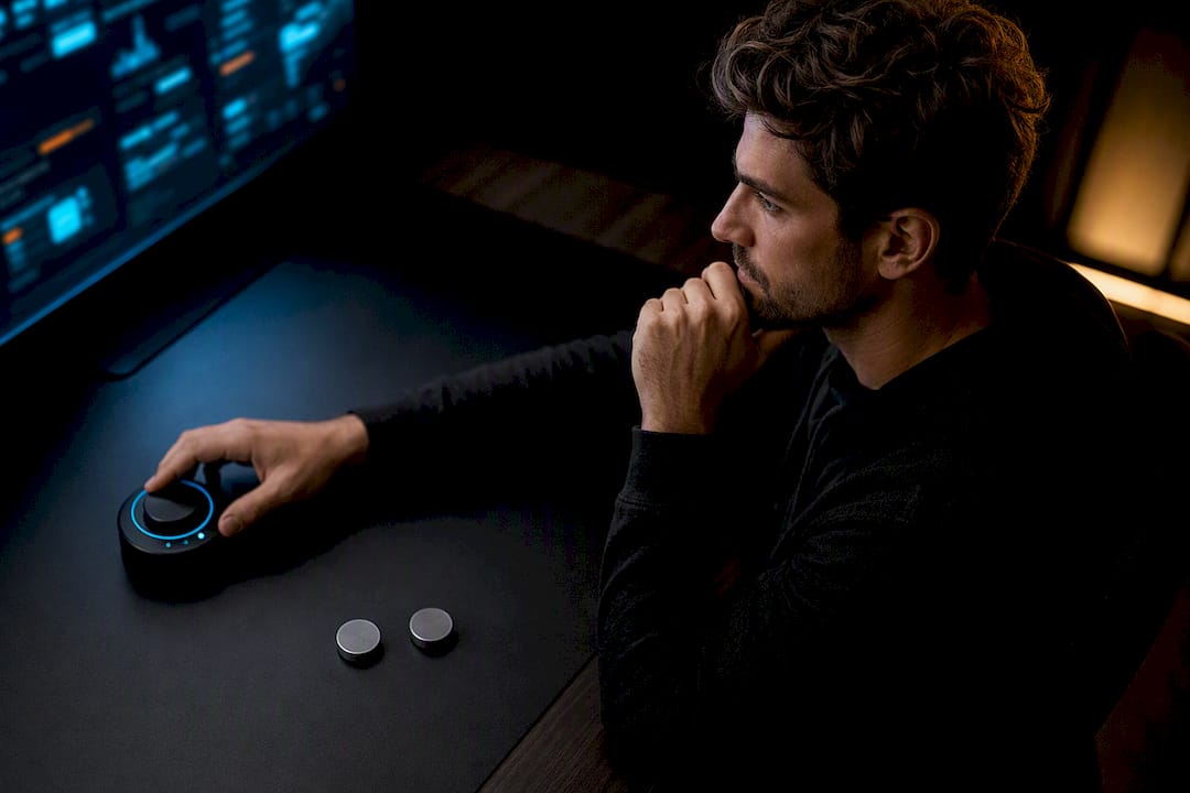 Developer reviewing an AI agent simulation