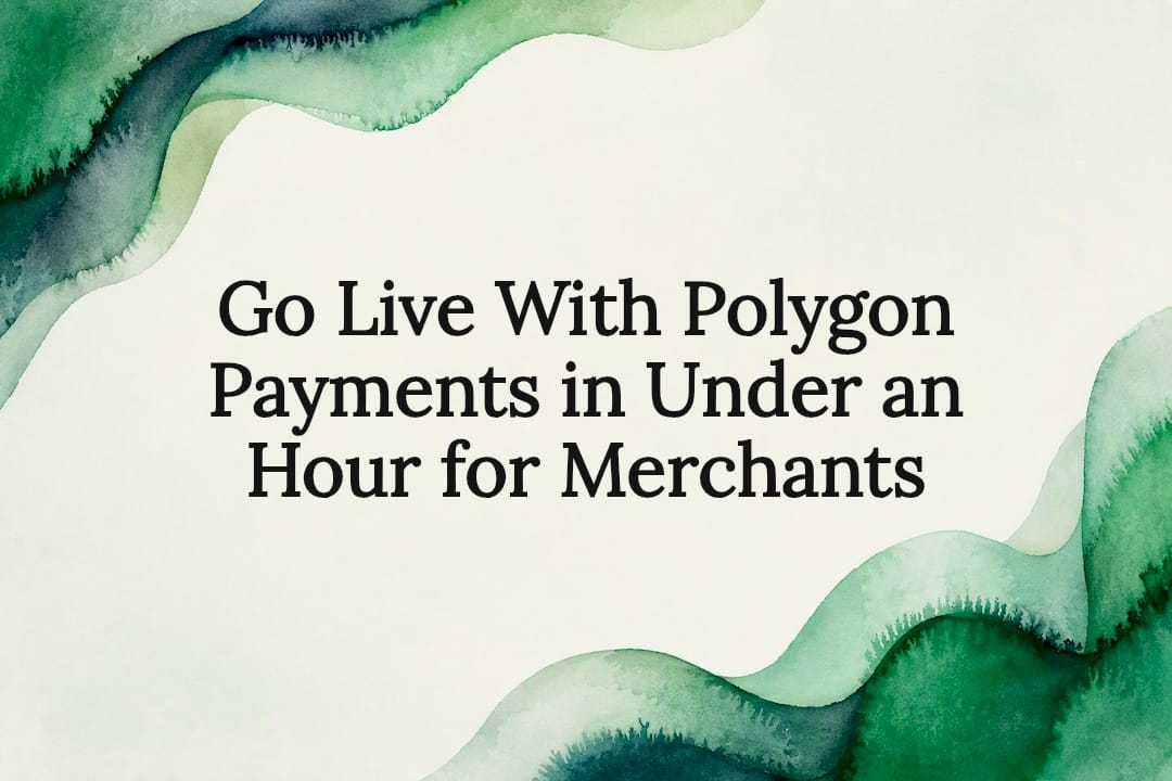 Decorative Polygon payments title card