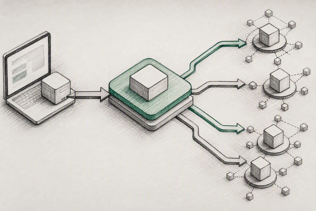 Gateway layer simplifying crypto payment routing