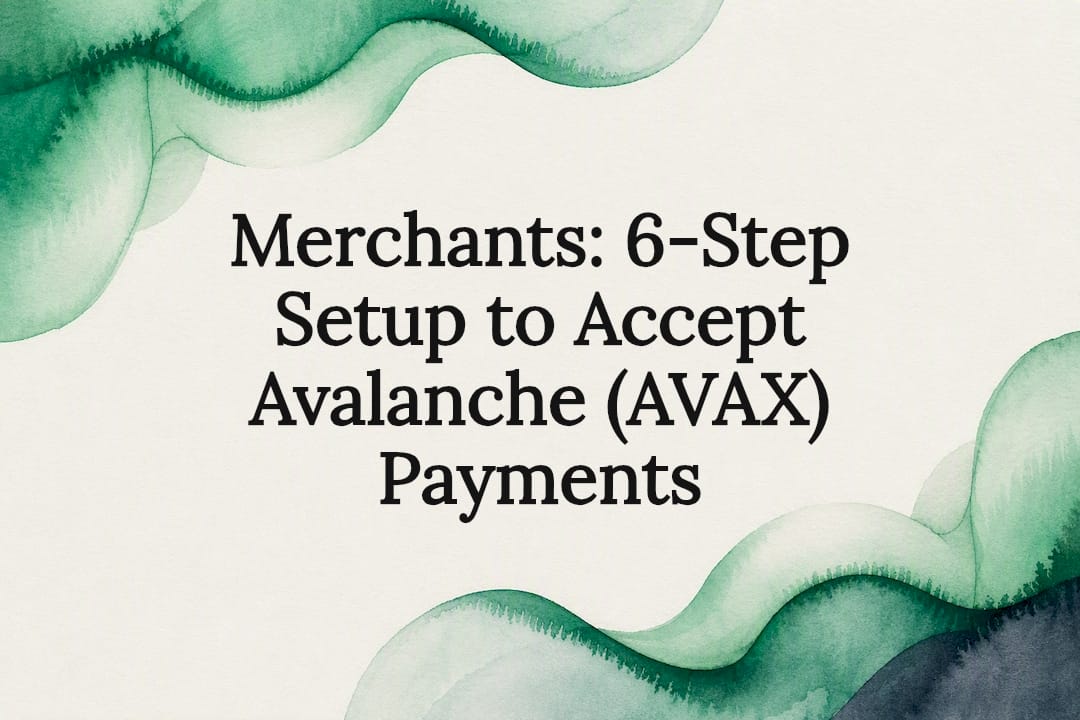 Decorative Avalanche payments title card illustration