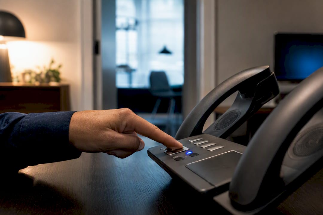 Coordinator routing an overflow service call