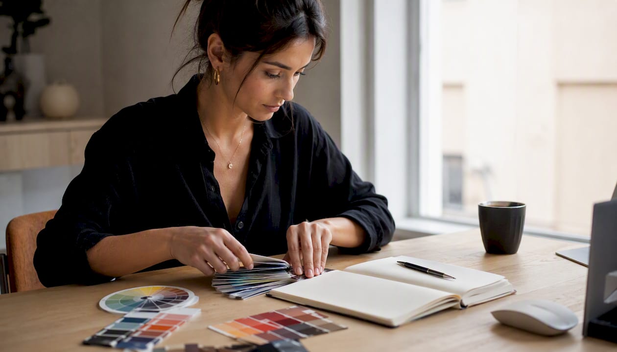 Palette colori brand: guida pratica per microimprese