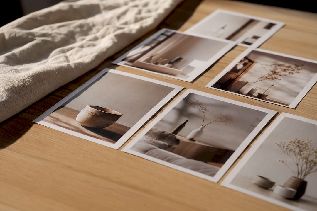 Selezione di foto di prodotti artigianali per sito web