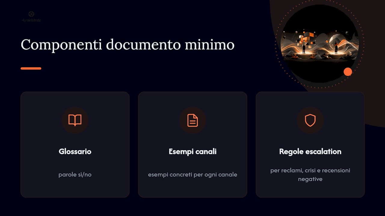 Tre aspetti fondamentali delle linee guida vocali