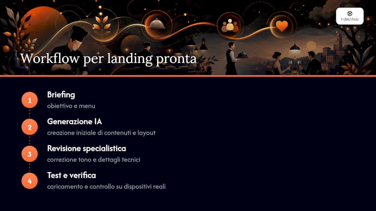 Quattro passaggi per creare una pagina di atterraggio