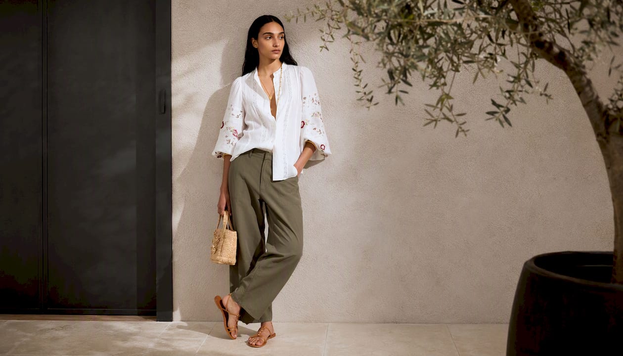 Cargo Pants in Vegetal