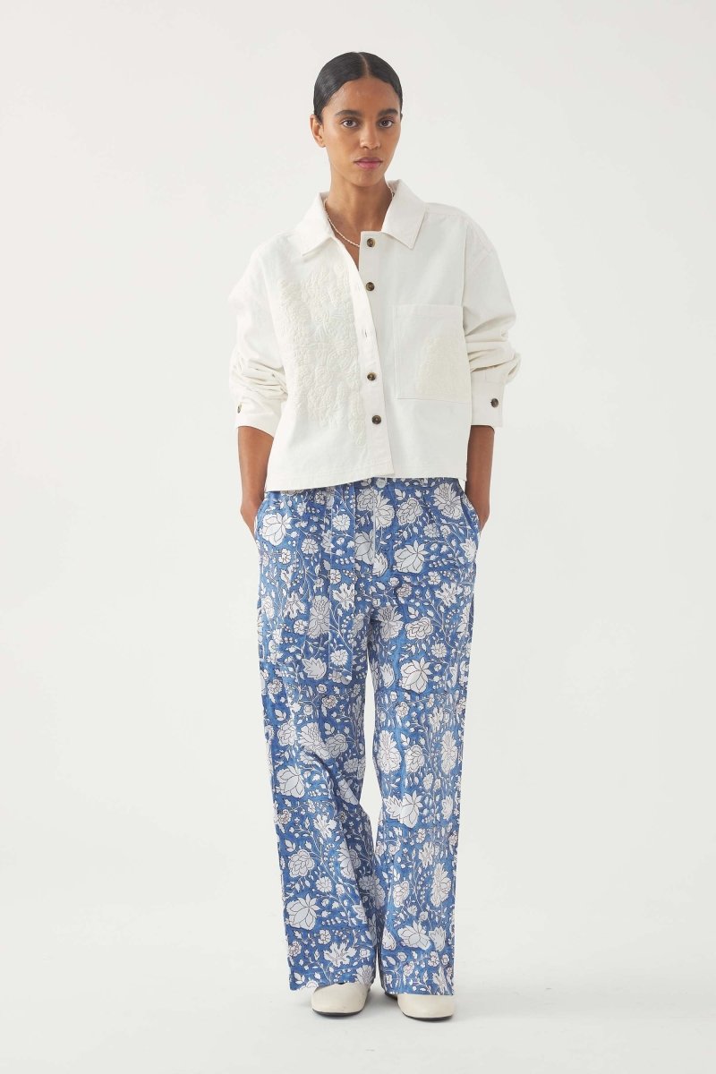 June Trousers in Blue