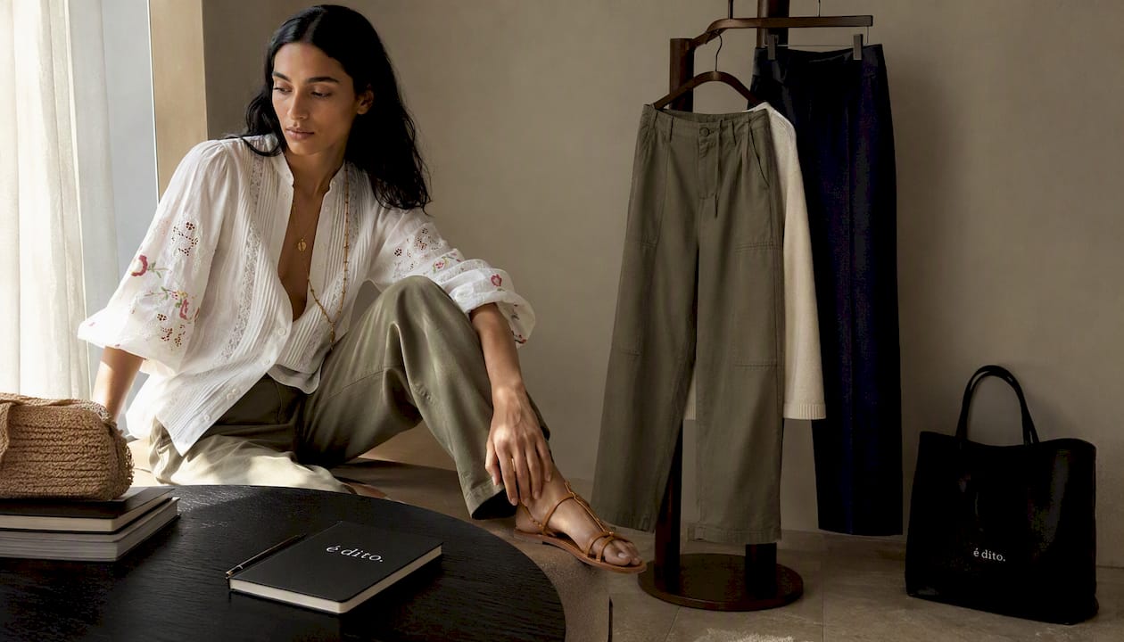 Cargo Pants in Vegetal