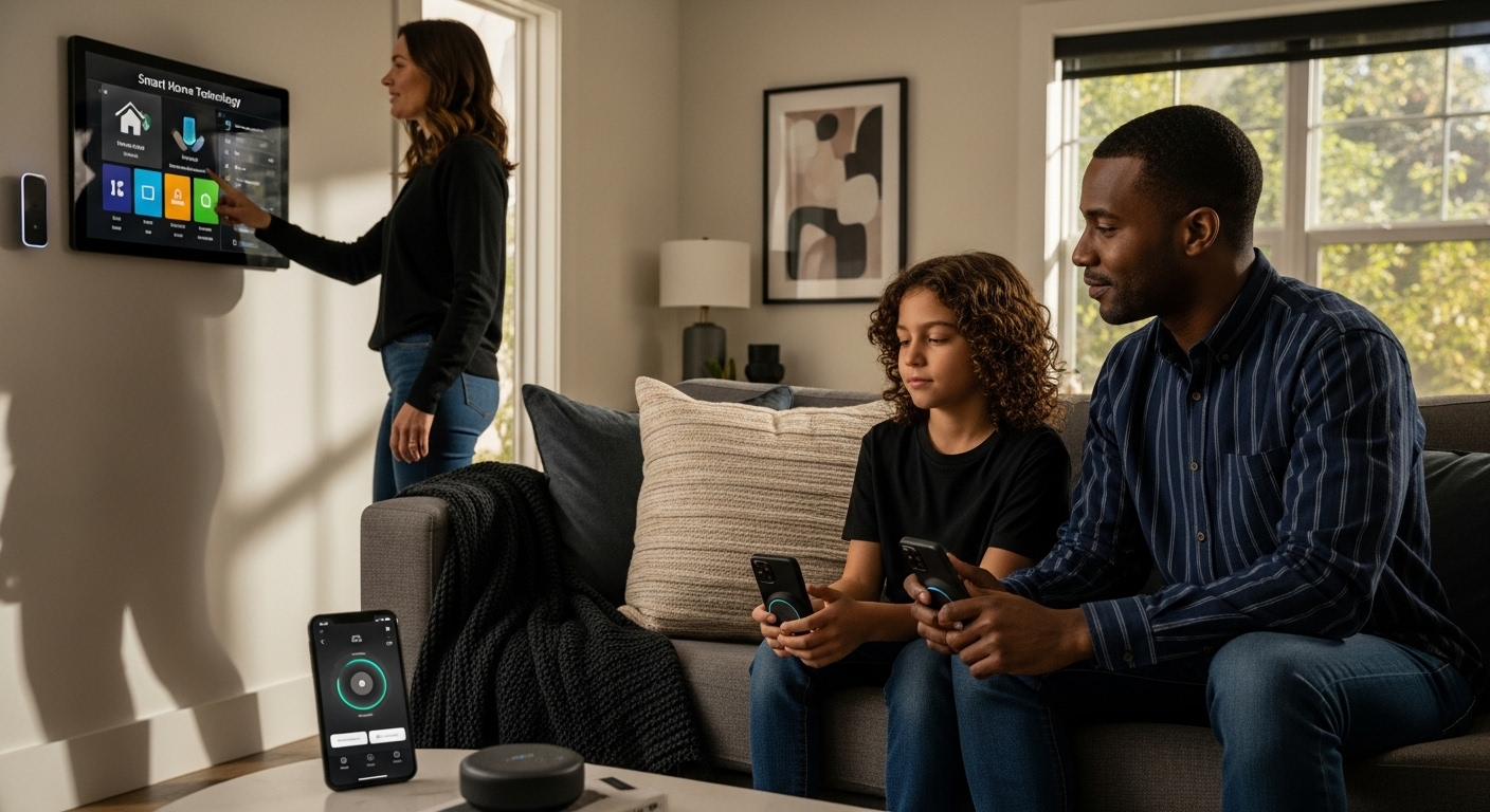 smart home example family