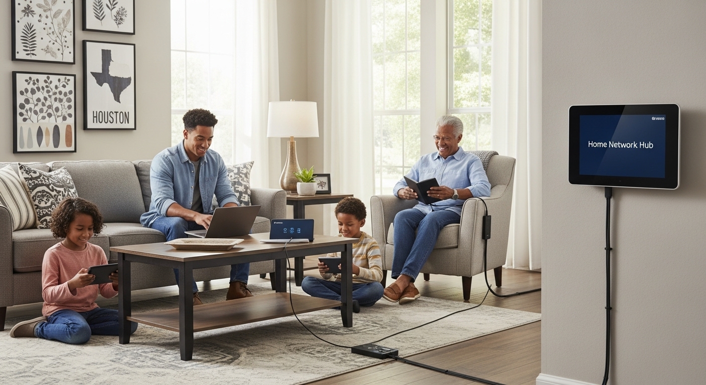 home structured cabling Houston