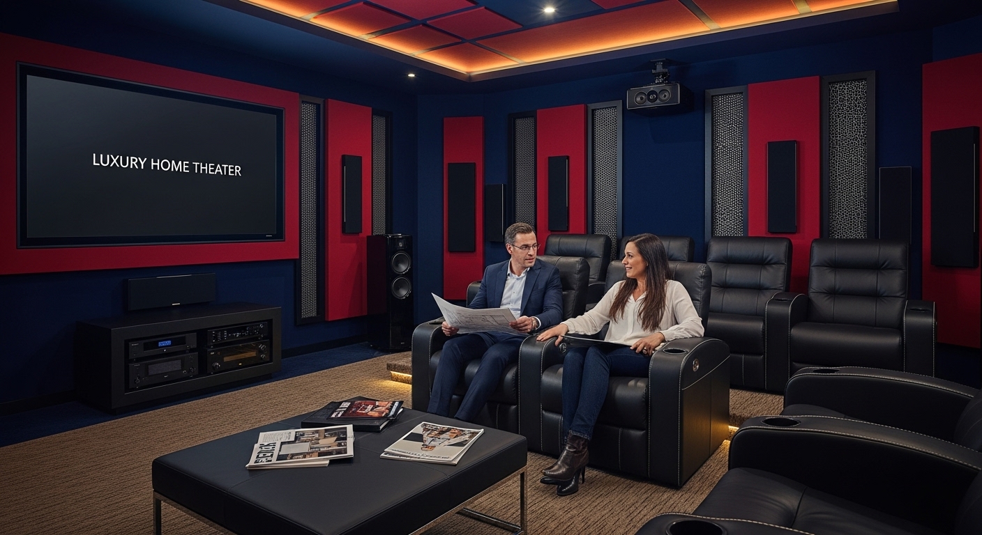 luxury home theater