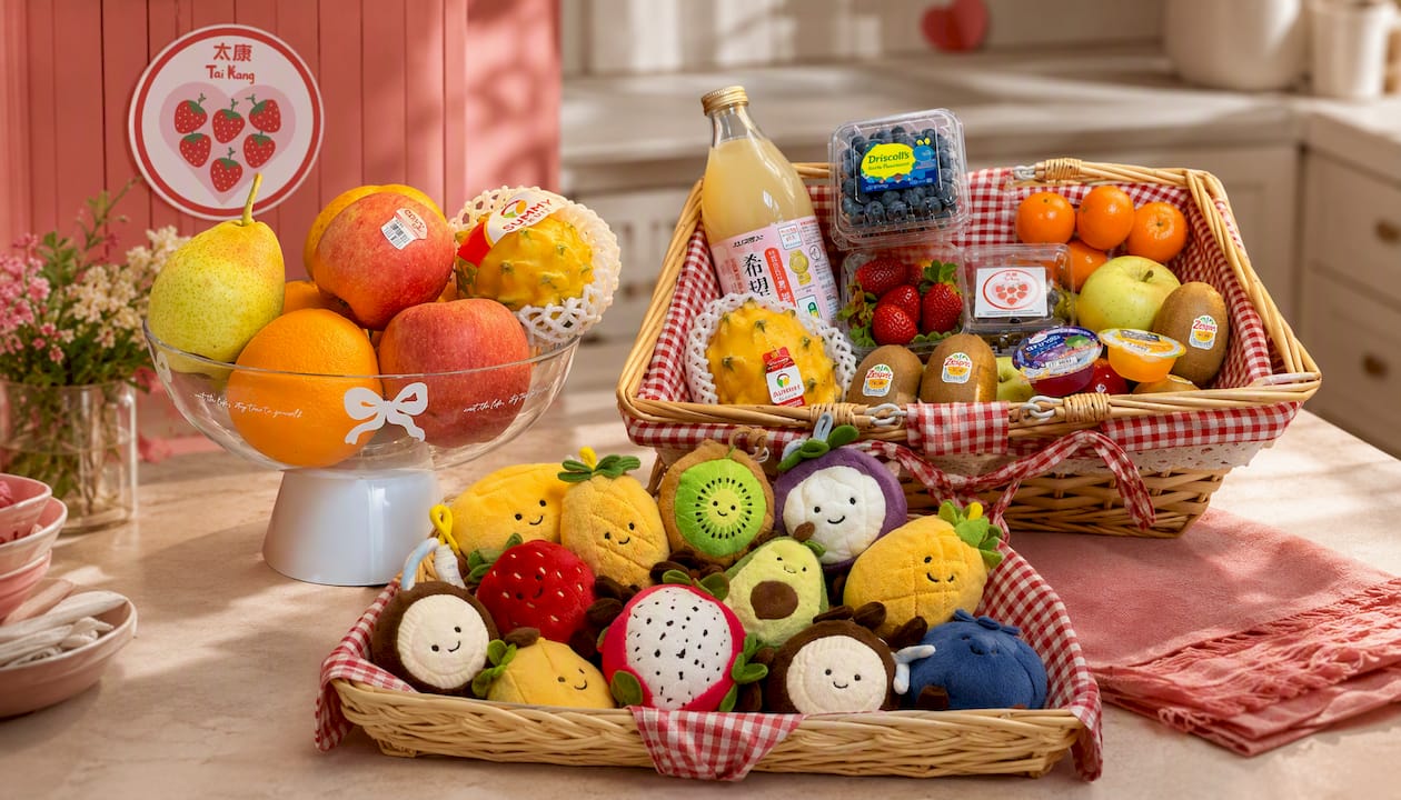 2-in-1 Fruit Display Bowl (Wash -> Drain -> Serve/Display)