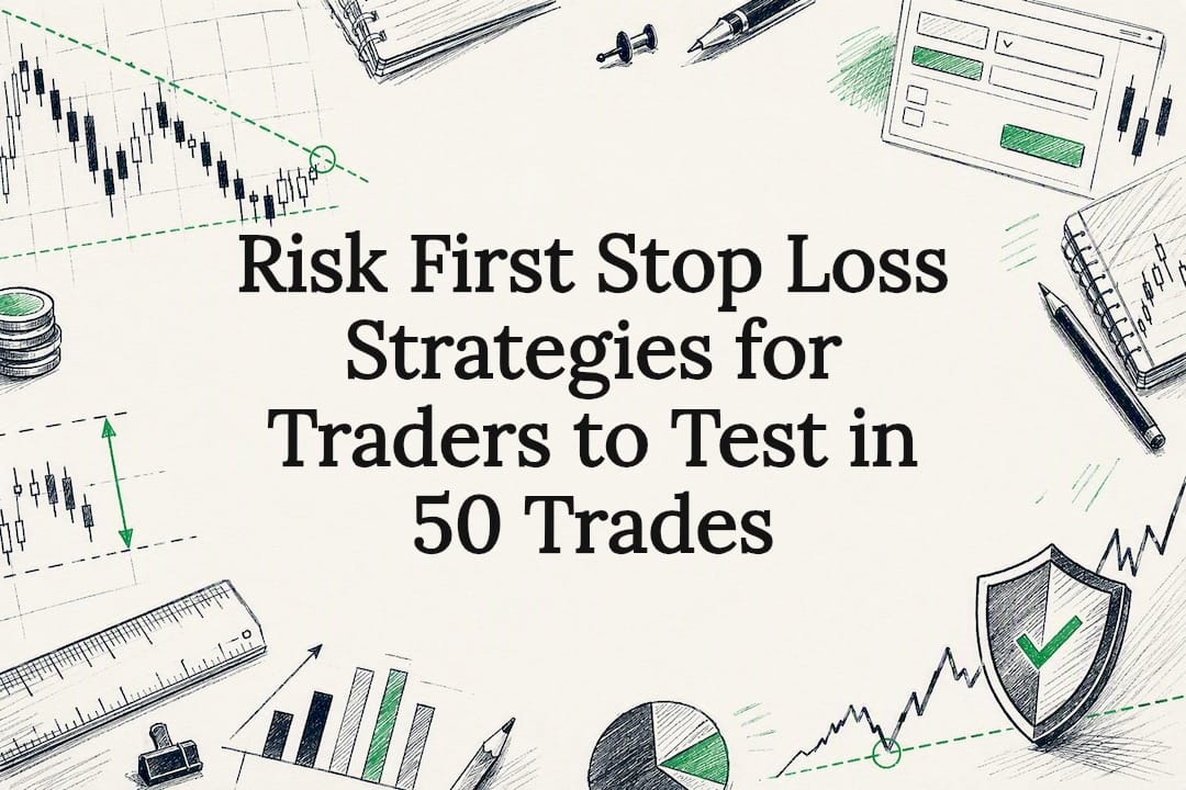 Decorative stop loss trading title card